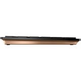 CHERRY DW 9100 SLIM, Desktop-Set schwarz/bronze, PL-Layout, Cherry SX-Scherentechnologie