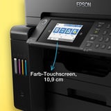 Epson EcoTank ET-16650, Multifunktionsdrucker schwarz, USB, WLAN, Scan, Kopie, Fax, Duplex (Druck), Duplex (Scan)