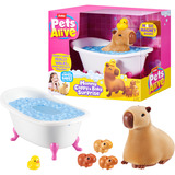 ZURU Pets Alive - Mommy Capybara and Baby Surprise, Spielfigur 