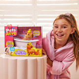 ZURU Pets Alive - Mommy Capybara and Baby Surprise, Spielfigur 