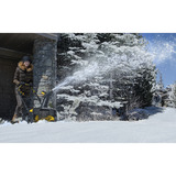 Stanley Akku-Schneefräse (SCSNP460R2-QW), 36Volt (2x18V) schwarz/gelb, 2x Li-Ion-Akku 6,0Ah, 2x Ladegerät
