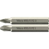 Wera Tool-Check Modular Micro 1, Bit-Satz schwarz/grün, 21-teilig, inkl. Handhalter Kraftform Micro 4mm