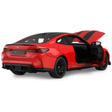 Jamara BMW M4 CS Diecast, Modellfahrzeug rot, Maßstab 1:24