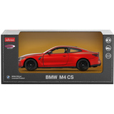Jamara BMW M4 CS Diecast, Modellfahrzeug rot, Maßstab 1:24
