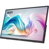 MSI PRO MP165DE E6, LED-Monitor 39.6 cm (15.6 Zoll), schwarz, FullHD, IPS, HDMI, USB-C, Lautsprecher