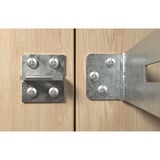 fischer Spanplattenschraube ClassicFast II 3,5x35 Senkkopf TX 1000 Stück, mit Teilgewinde, verzinkt
