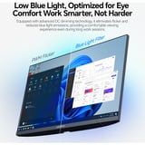 Koorui E2411H, LED-Monitor 60.5 cm (23.8 Zoll), schwarz, FullHD, IPS, HDMI, VGA, Adaptive-Sync, 120Hz Panel