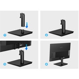 Koorui E2411H, LED-Monitor 60.5 cm (23.8 Zoll), schwarz, FullHD, IPS, HDMI, VGA, Adaptive-Sync, 120Hz Panel