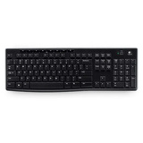 Logitech Wireless Keyboard K270, Tastatur schwarz, DE-Layout, Retail
