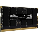 Mushkin SO-DIMM 16 GB DDR5-4800 ECC, Arbeitsspeicher schwarz, MRP5T480FGGD16G18, Redline PRO