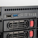 SilverStone SST-RM43-320-RS, Rack, Server-Gehäuse schwarz, 4 Höheneinheiten