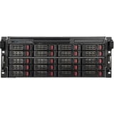 SilverStone SST-RM43-320-RS, Rack, Server-Gehäuse schwarz, 4 Höheneinheiten