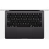 Apple MacBook Pro (14") 2025 CTO, Notebook schwarz, 32 GB, 2 TB (2 TB SSD), M5, MacOS, Russisch, Nanotexturglas