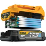 DEWALT Powerstack Akku DCBP034, 18Volt 1,7Ah gelb/schwarz