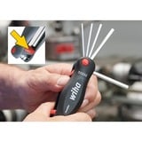 Wiha Multitool PocketStar Sechsrund schwarz, 8 Werkzeuge