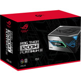 ASUS ROG Thor 1200W Platinum III, PC-Netzteil schwarz, 1x 12 Pin High Power GPU, 4x PCIe, Kabelmanagement, 1200 Watt
