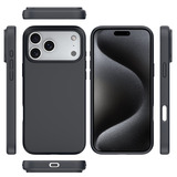 Nevox StyleShell SHOCK, Handyhülle schwarz, iPhone 17 Pro Max / iPhone 18 Pro Max