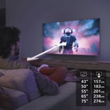 Philips 75PUS7061/12, LED-Fernseher 189 cm (75 Zoll), schwarz, UltraHD/4K, Triple Tuner, Titan OS