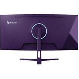 Arozzi Nova 34T2K165, Gaming-Monitor 86.4 cm (34 Zoll), lila, UWQHD, VA, Curved, HDMI, DP, Lautsprecher, 165Hz Panel
