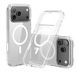 Nevox StyleShell SHOCKFlex, Handyhülle transparent, iPhone 17 Pro Max /iPhone 18 Pro Max , kompatibel mit MagSafe