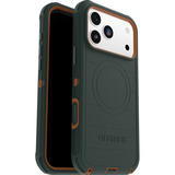 Otterbox Defender Pro, Handyhülle dunkelgrün/orange, iPhone 17 Pro Max, MagSafe