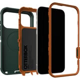 Otterbox Defender Pro, Handyhülle dunkelgrün/orange, iPhone 17 Pro Max, MagSafe