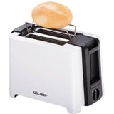 Cloer Full Size Toaster 3531  weiß/schwarz, 900 Watt, für 2 XXL-Toastscheiben