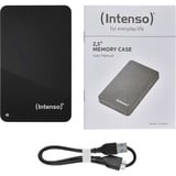 Intenso Memory Case 4 TB, Externe Festplatte schwarz, Micro-USB-B 3.2 Gen 1 (5 Gbit/s)