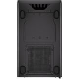 Krux Helio, Tower-Gehäuse schwarz/holz, Tempered Glass