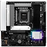 ASRock B860M Pro RS, Mainboard schwarz/silber