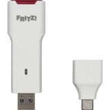 FRITZ! WLAN Stick 6700, WLAN-Adapter weiß/rot