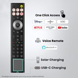Hisense 85UR8DS RGB MiniLED, LED-Fernseher 215 cm (85 Zoll), schwarz/dunkelgrau, UltraHD/4K, Hi-View AI Engine RGB, 180Hz Panel
