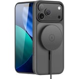 Nevox StyleShell INVISIO, Handyhülle schwarz, iPhone 17 Pro Max / iPhone 18 Pro Max, kompatibel mit MagSafe