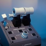 Thrustmaster TCA Quadrant Boeing Edition, Schubregler grau