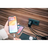 Verbatim Mini-GaN-Ladegerät mit Display schwarz, 140 Watt Gesamtleistung