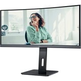 AOC CU34P3CV, LED-Monitor 86 cm (34 Zoll), schwarz, WQHD, VA, Curved, Adaptive-Sync, USB-Hub, 100Hz Panel