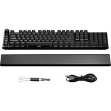 be quiet! Light Mount Silent Linear, Gaming-Tastatur schwarz, UK-Layout, be quiet! Silent Linear