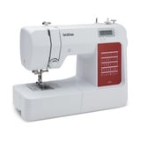 Brother Computernähmaschine CS10s weiß/weinrot