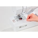 Brother Computernähmaschine CS10s weiß/weinrot