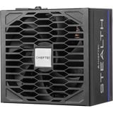 Chieftec Stealth 1200W, PC-Netzteil schwarz, 2x 12-Pin High Power GPU, 3x PCIe, Kabelmanagement, 1200 Watt