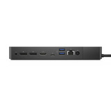 Dell WD19 Generalüberholt, Dockingstation schwarz, 130 W Netzteil, USB-C, DisplayPort