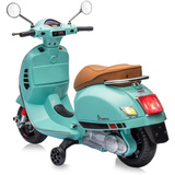Jamara Ride-on Vespa GTS 125, Kinderfahrzeug mint, Lithium-Ionen-Akku