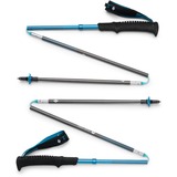 Black Diamond Trekkingstöcke Distance Carbon Z, Fitnessgerät anthrazit/blau, 1 Paar, 105 cm