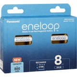 Panasonic Akku eneloop, Micro AAA 1,2V 8 Stück