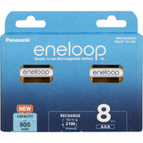 Panasonic Akku eneloop, Micro AAA 1,2V 8 Stück