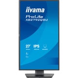 iiyama ProLite XB2792QSU-B1, LED-Monitor 68.6 cm (27 Zoll), schwarz (matt), QHD, IPS, HDMI, DP, USB-Hub, 120Hz Panel