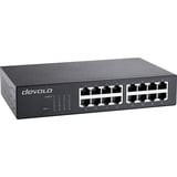 devolo Gigabit Ethernet Switch 16 Port 7235 schwarz