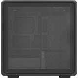 Cooler Master MasterFrame 600 Mesh ARGB , Tower-Gehäuse schwarz, Tempered Glass