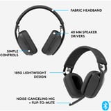 Logitech Zone Vibe 100, Headset schwarz, Bluetooth, USB-C