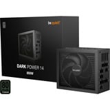 be quiet! DARK POWER 14 850W, PC-Netzteil schwarz, 1x 12-Pin High Power GPU, 4x PCIe, Kabelmanagement, 850 Watt